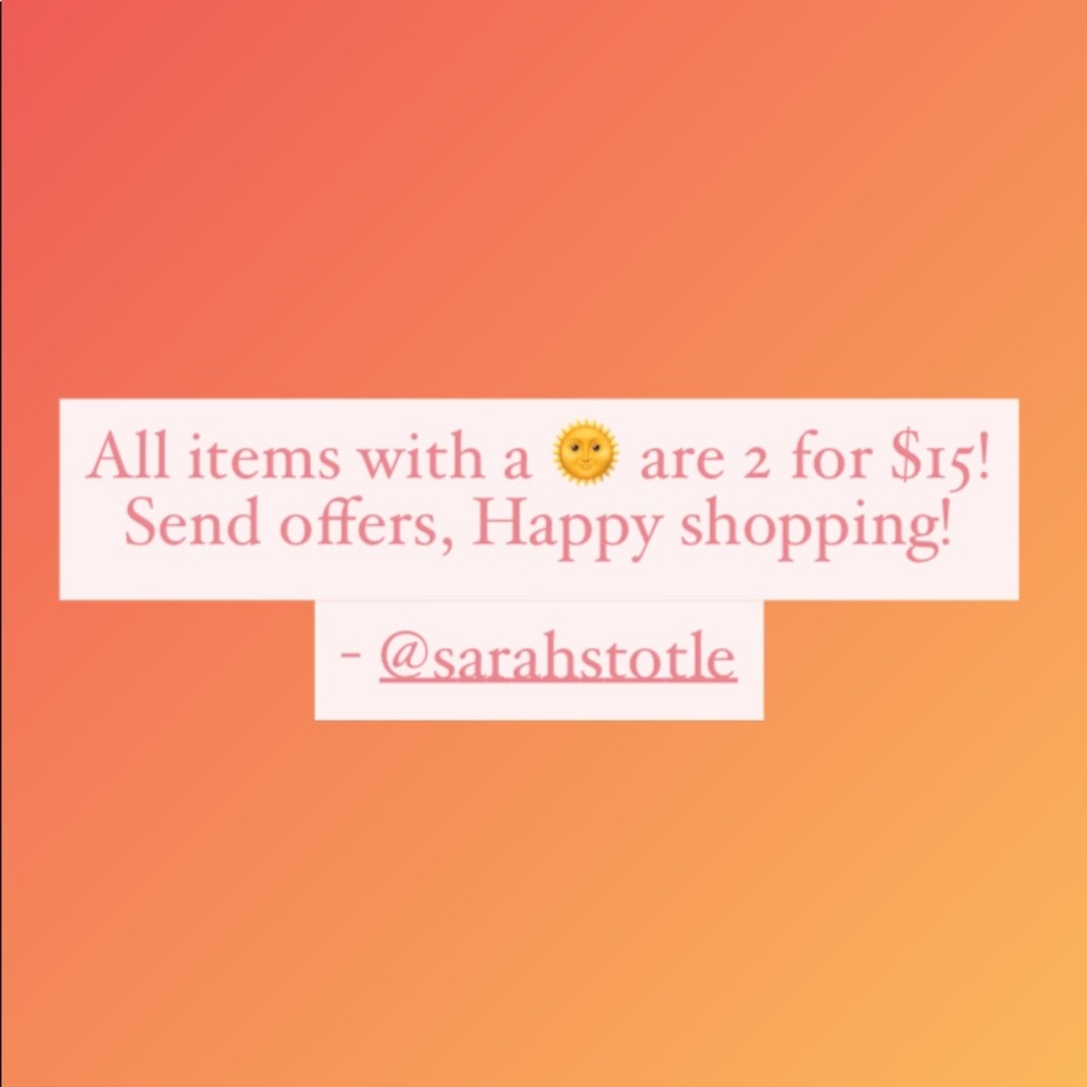 🌞Bundle and Save! Accepting Reasonable Offers!🌞